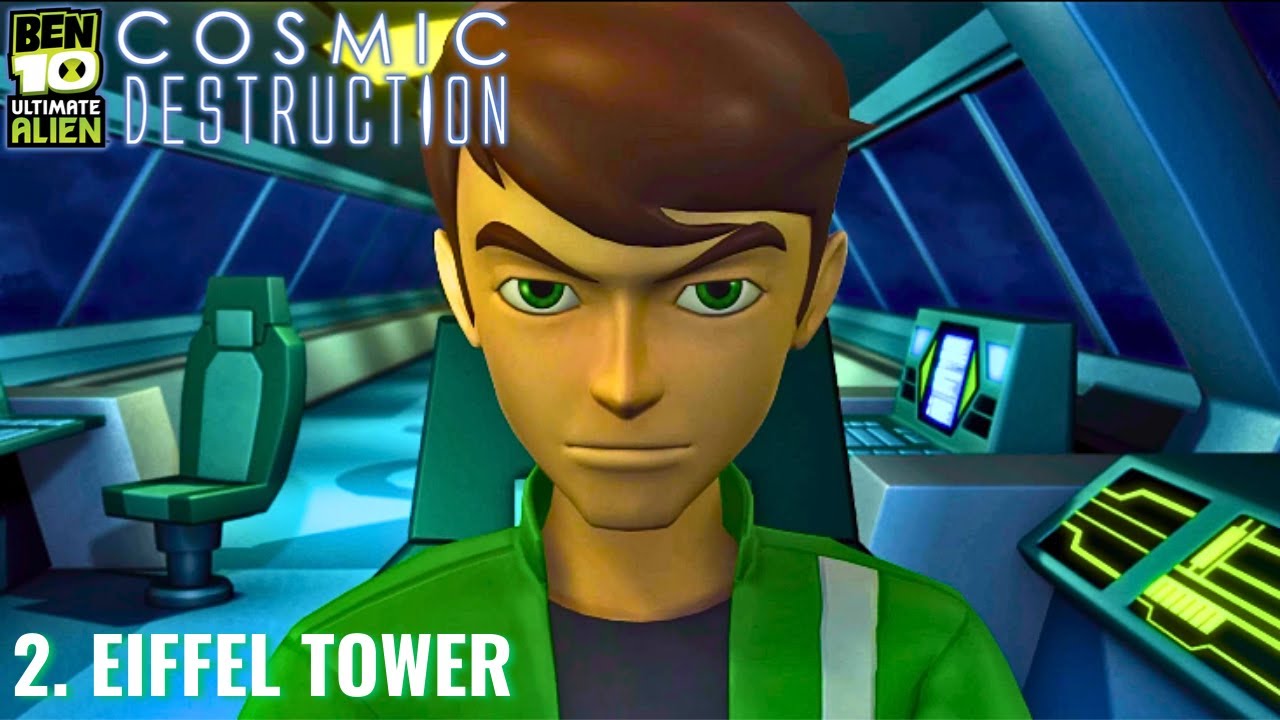 MISSION 2 : Eiffel Tower || BEN 10 Ultimate Alien Cosmic Destruction || PS3 GAMEPLAY