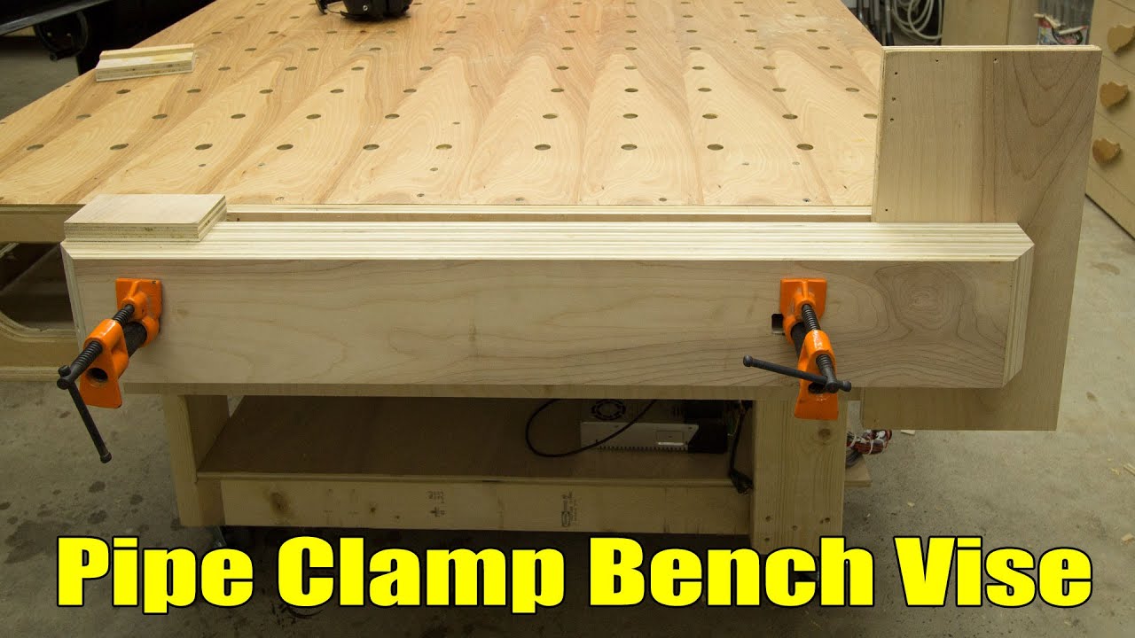 Pipe Clamp Workbench Vise - 210