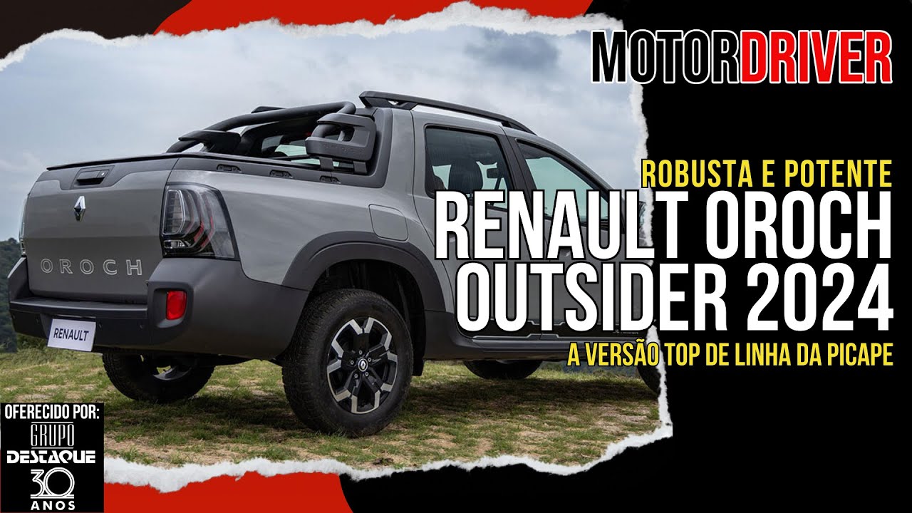 Renault Oroch Outsider - Motor Mercedes em um Renault!