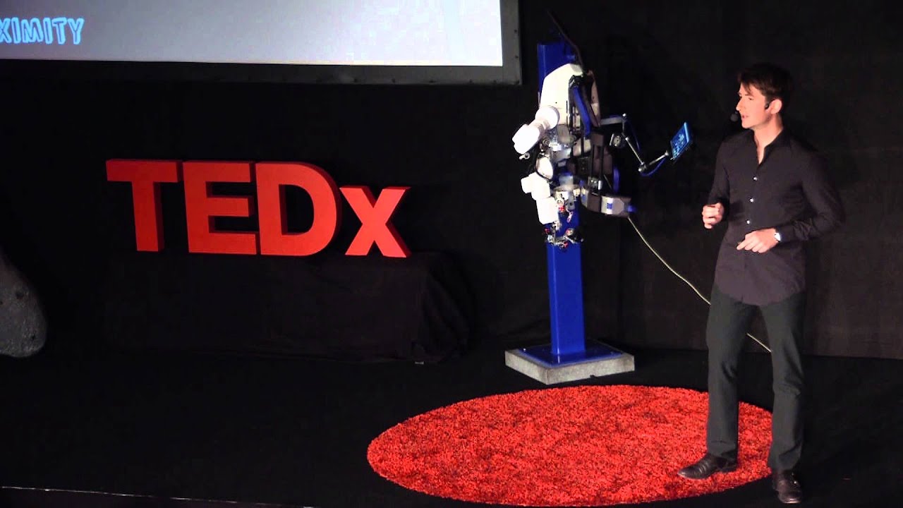 An exoskeleton to remote-control a robot | André Schiele | TEDxRheinMain