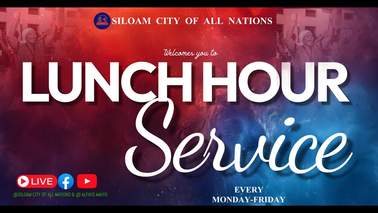 LUNCH HOUR SERVICE || TRAVAILING SPIRIT || 19 01 2026