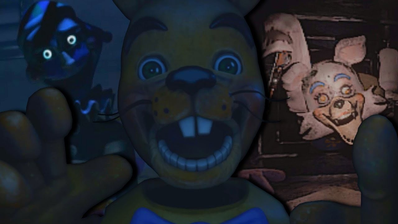 This Game Had Me Freaked OUT With These Animatronics | Forgotten at Fredbear's | Night 1 and 2
