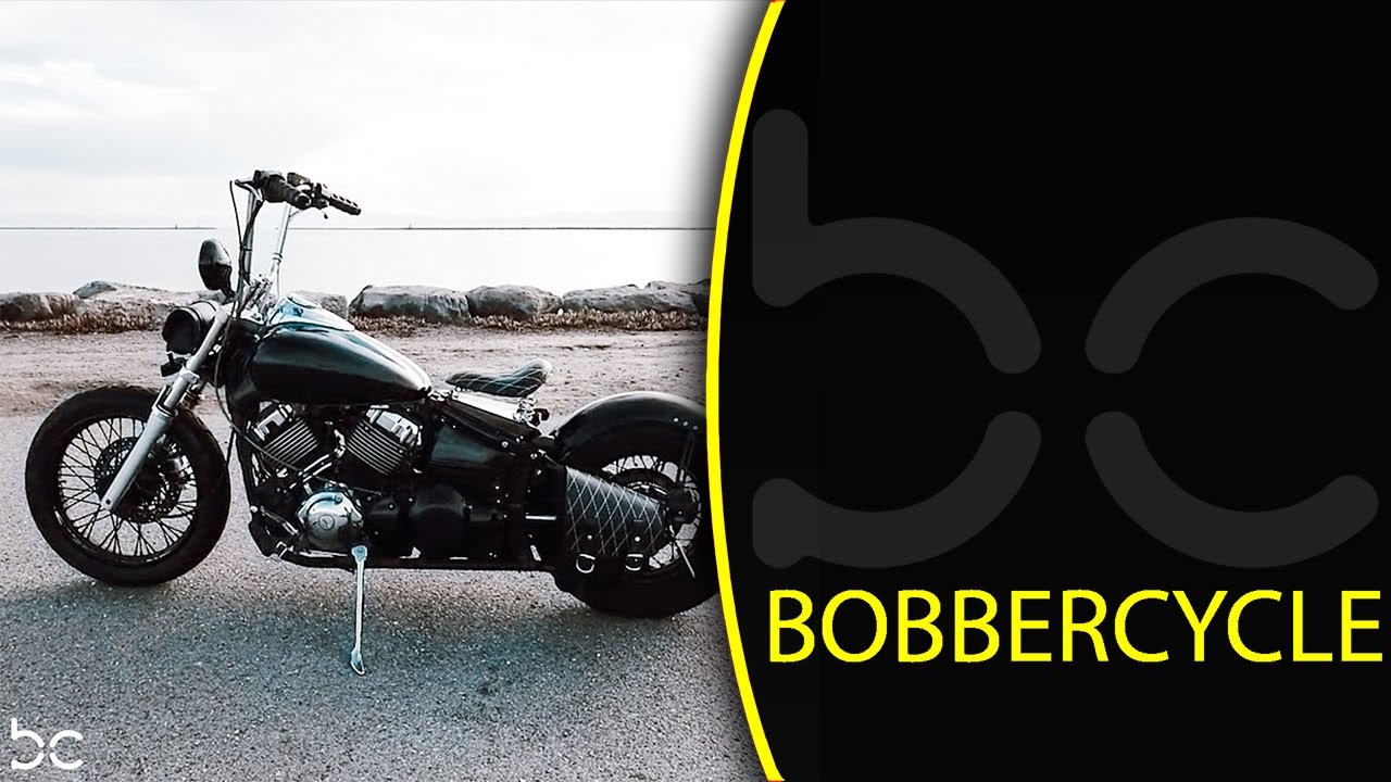 Honda Shadow, vt750, customized bobber, BobberCycle, bobber modification, autoparts, hardtail
