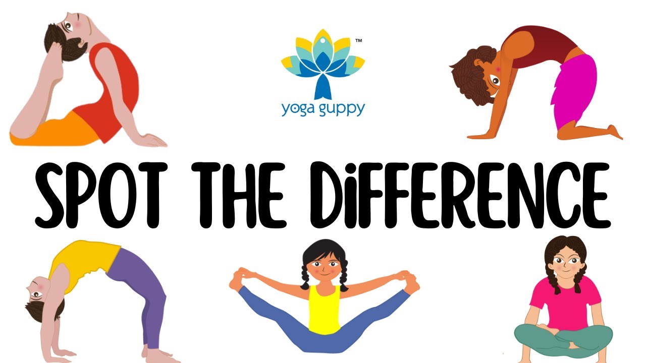 Spot the Odd One Out | Improve Focus & Concentration | Yoga for Children | Yoga Guppy