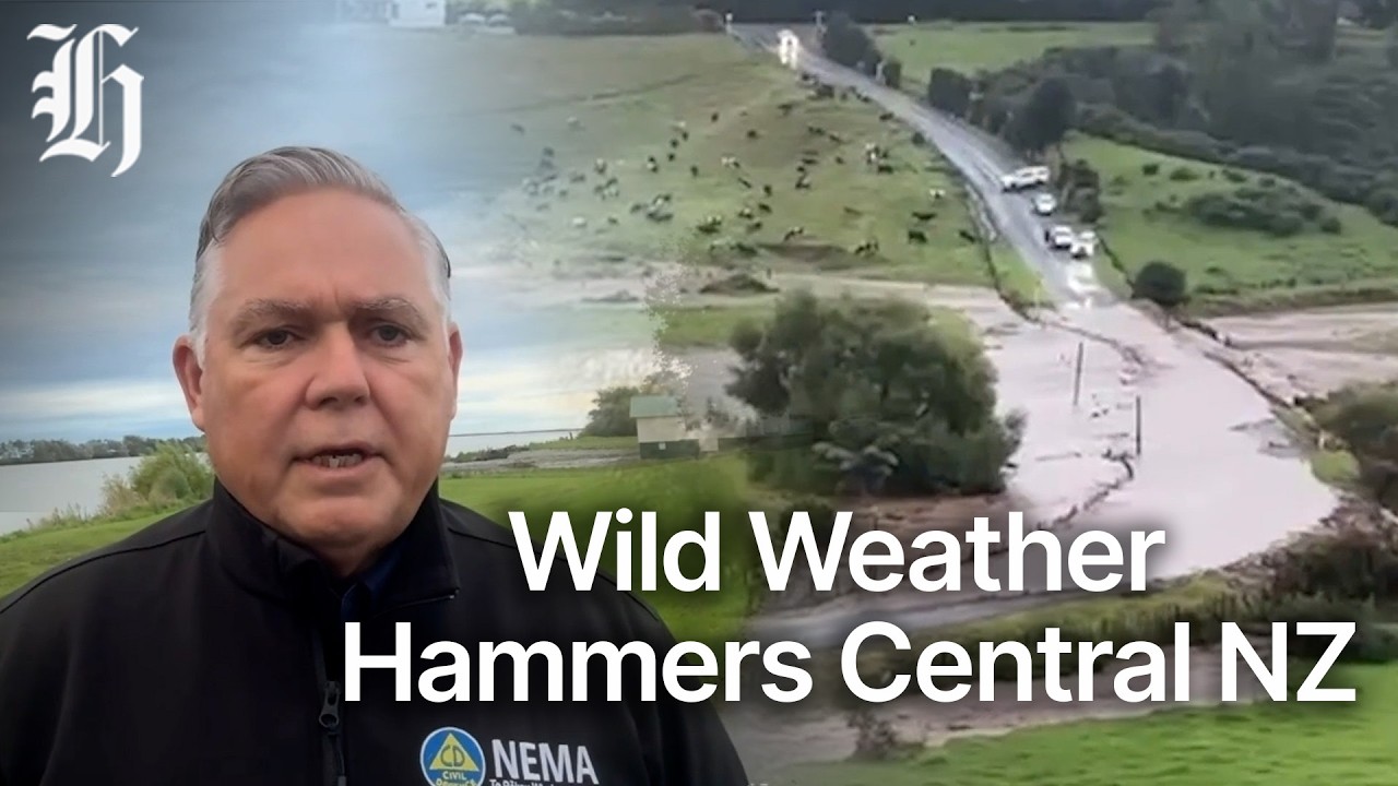 Weather: Wild weather continues to hammer Central New Zealand | Herald NOW