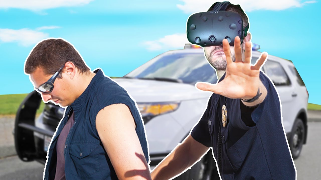 POLICE VEHICLE SEARCH GOES TERRIBLY WRONG! - Police Enforcement VR Gameplay HTC VIVE
