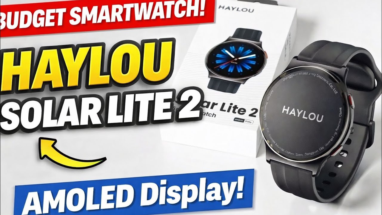 Обзор Haylou Solar Lite 2 &ndash; лучшие бюджетные умные часы с AMOLED-экраном? ⌚🔥 | Распаковка и харак...