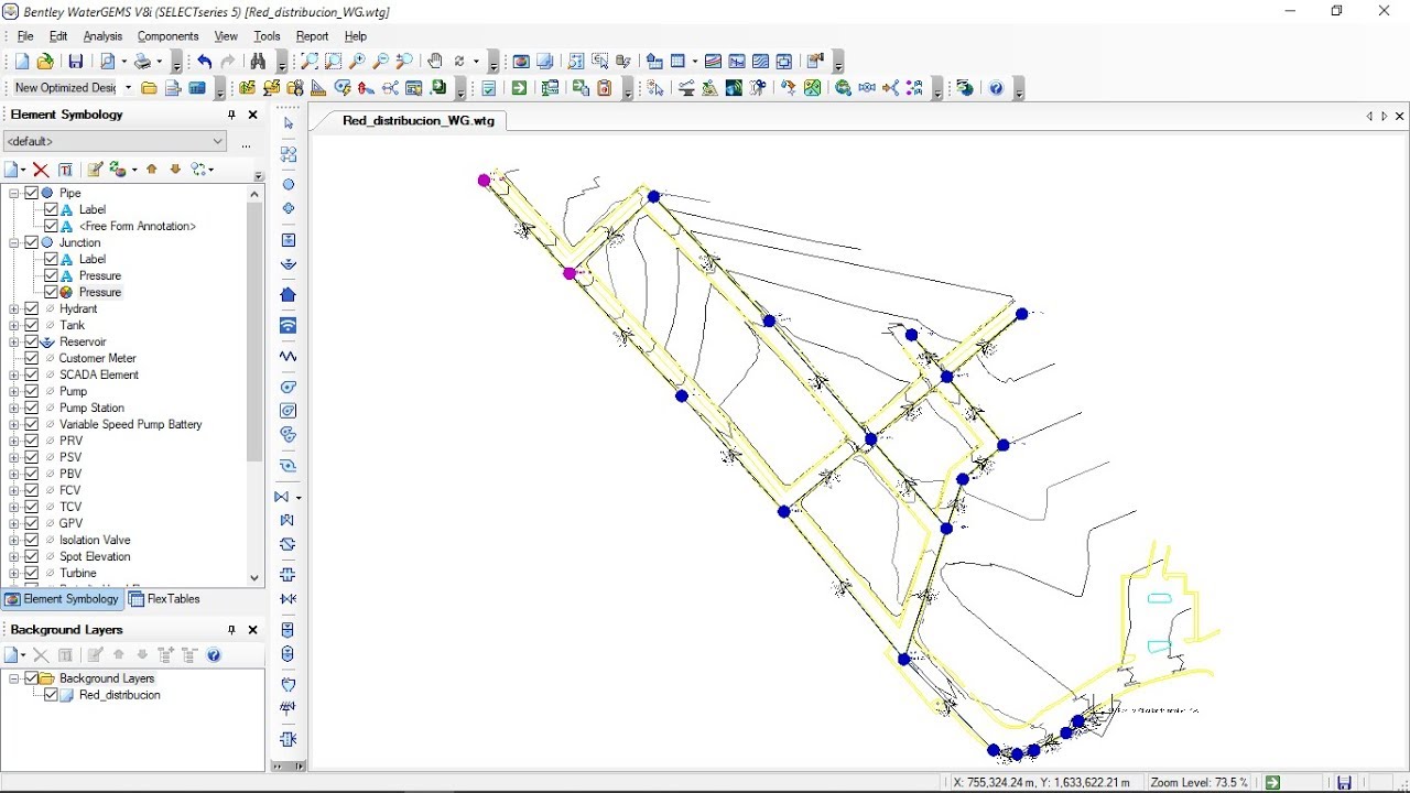 Tutorial Técnico - Redes de distribución de agua usando WaterCAD/-WaterGEMS