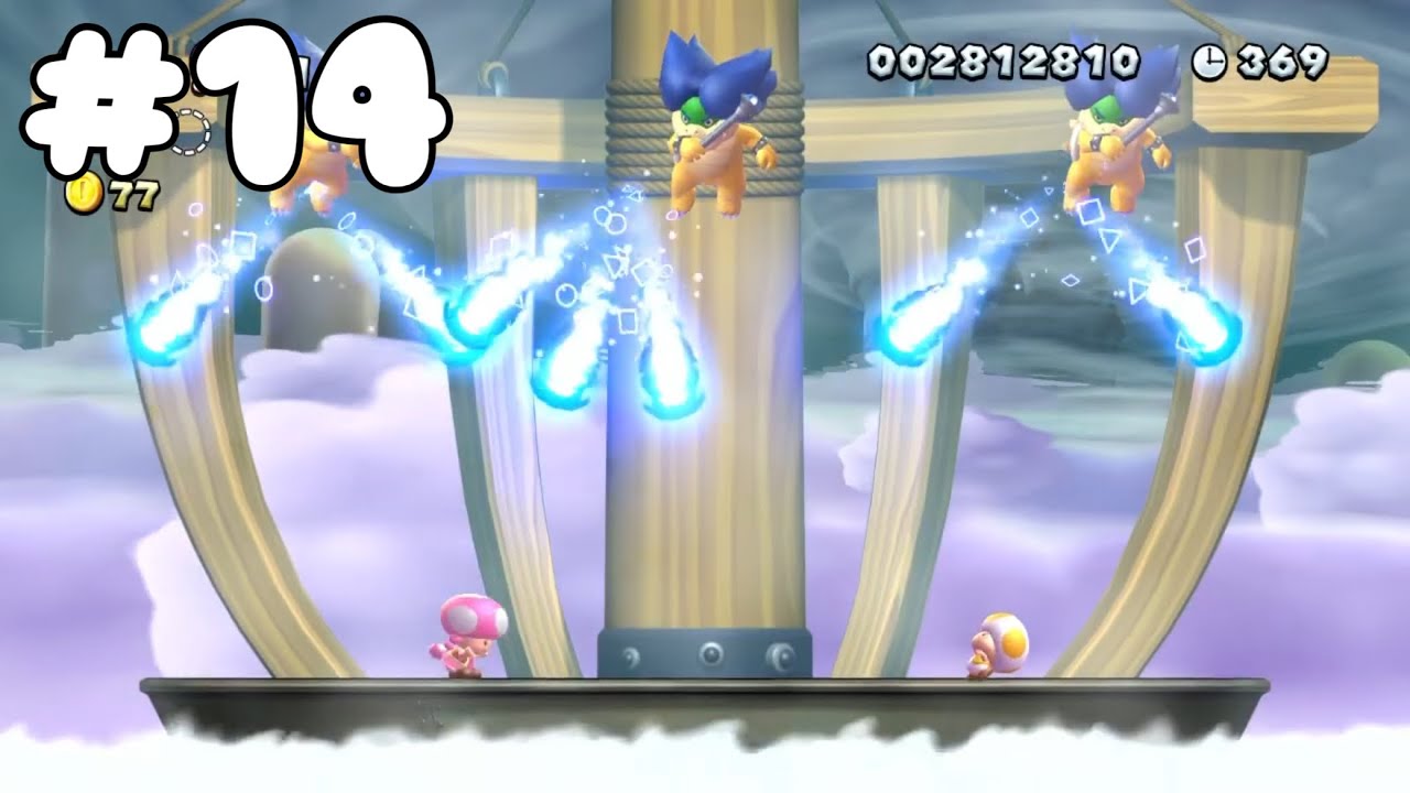 #１４【実況】協力が全て！ニューマリＵデラックスを完全初見プレイしてみた