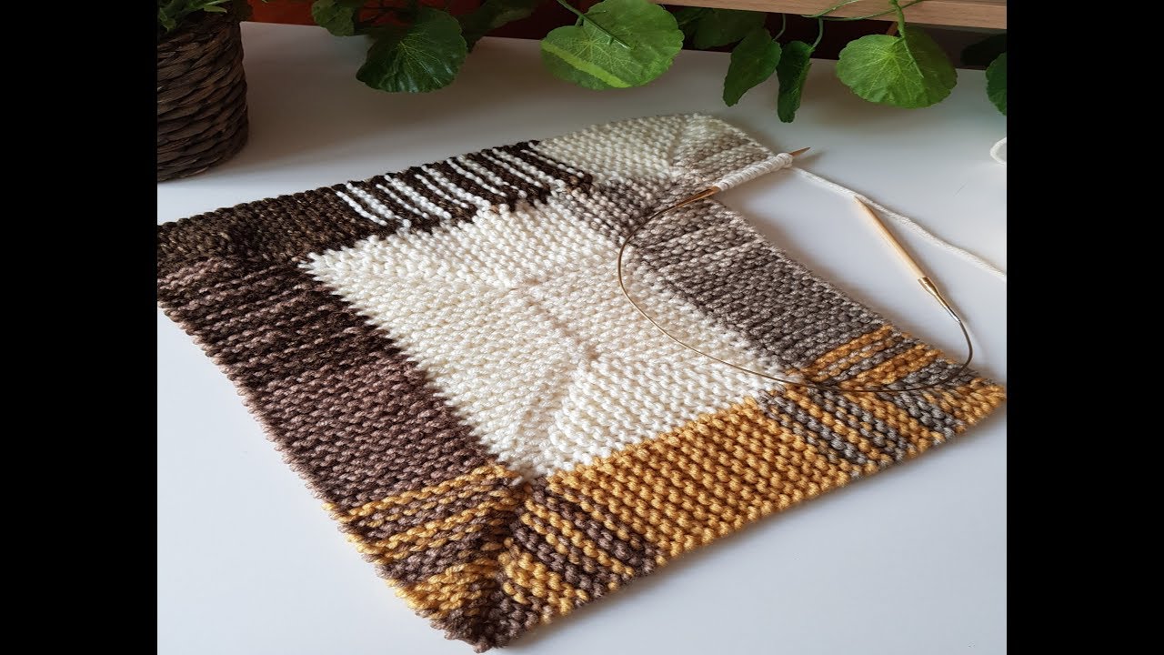 10 İLMEK BATTANİYE MODELİ  / TEN STİTCH BLANKET PATTERN