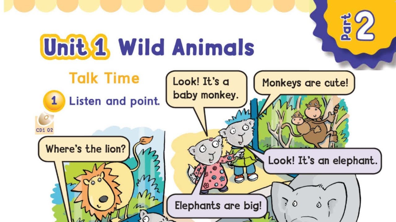 شرح unit1 wild animals  ثاني ابتدائي part2 ترم الثاني @bish.bashir 