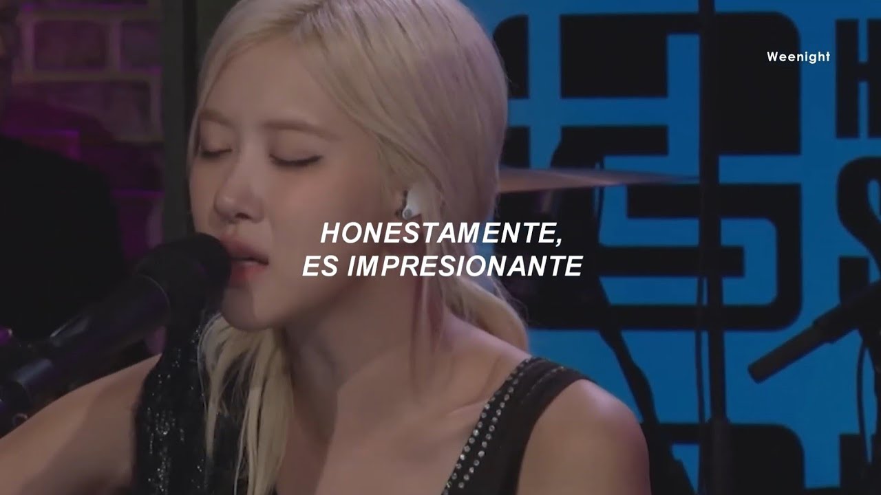 ROS&Eacute; - toxic till the end + wonderwall (Howard Stern Show) [Traducida al Espa&ntilde;ol]
