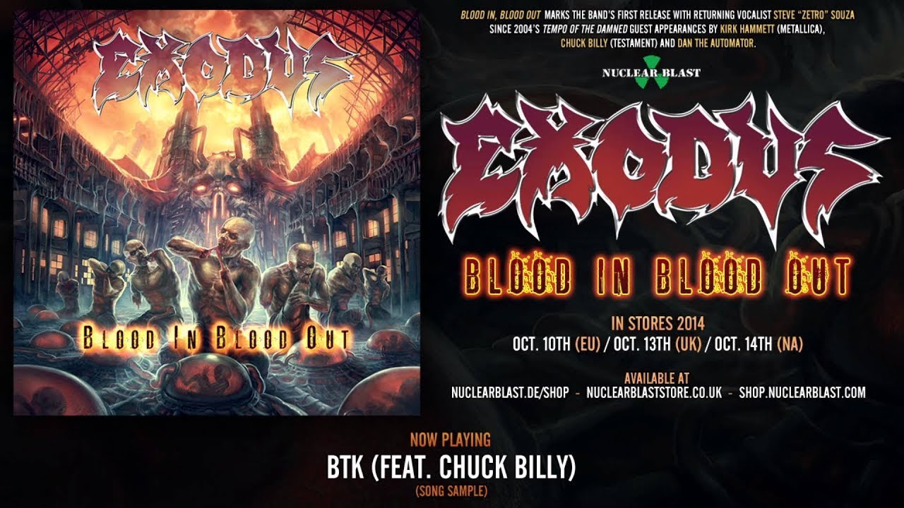 EXODUS - Blood In, Blood Out (OFFICIAL ALBUM TEASER)