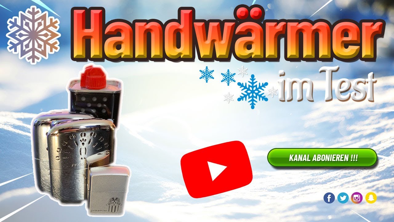 Zippo und Peacock Handwärmer / Taschenofen im Test gegen kalte Hände