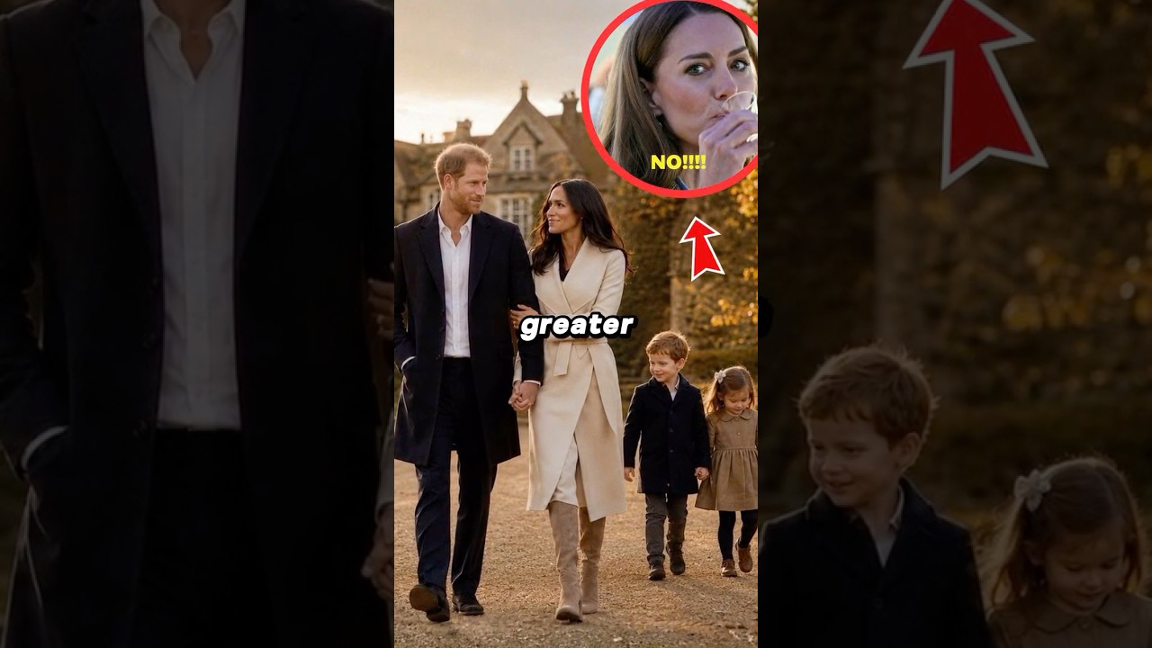 Меган считает, что её влияние больше, чем у Кэтрин #shorts #harry #meghan #catherine