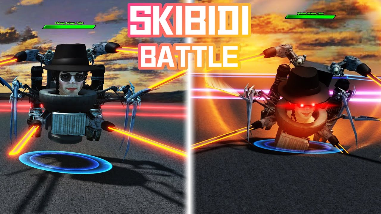 NEW HERO: Michael Jackson Toilet 2.0 in Skibidi Toilet Battle Boom