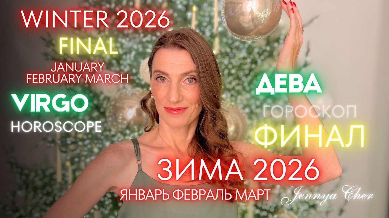 Дева Гороскоп - ЗИМА 2026 🔥 ФИНАЛ - январь февраль март 2026 года