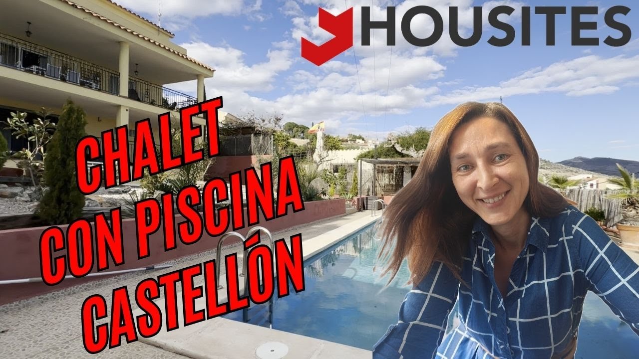 Chalet con piscina en Castellón. No invites a tu suegra