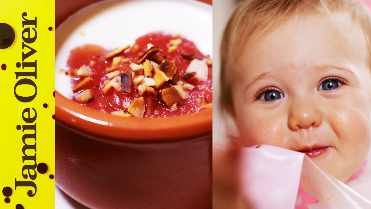 Fresh Plum & Apple Puree | Michela Chiappa