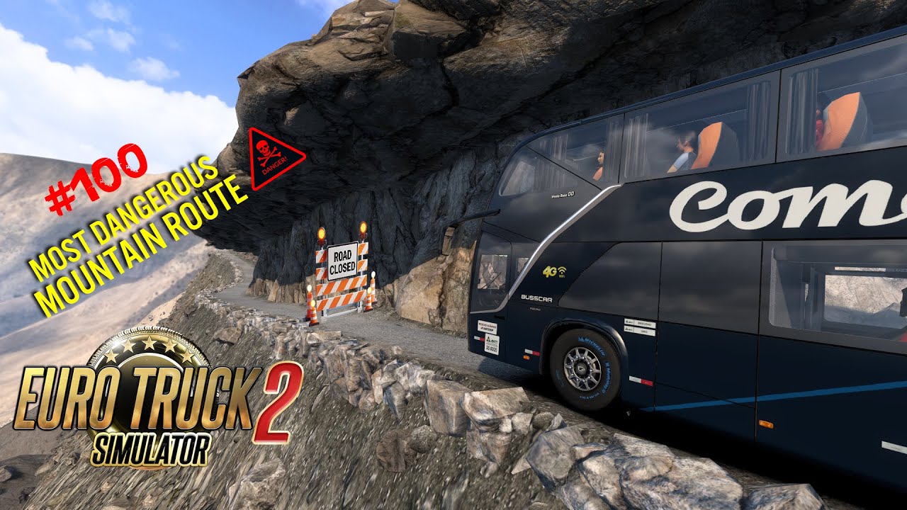 🔴Live!! Edge of Death | ETS2 Most Dangerous Mountain Route in G29 Setup | Part 100 
