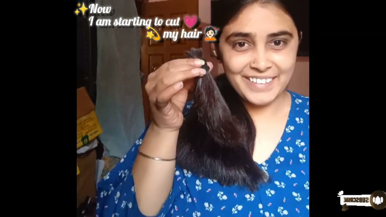 Today I cut my hair 😉 #hairstyle #cutbyself#trending #viral#vlog #vlogger #haircut#good#great#result