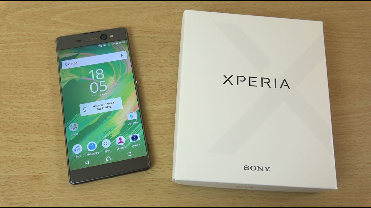 Sony Xperia XA Ultra — распаковка и первый взгляд! (4K)