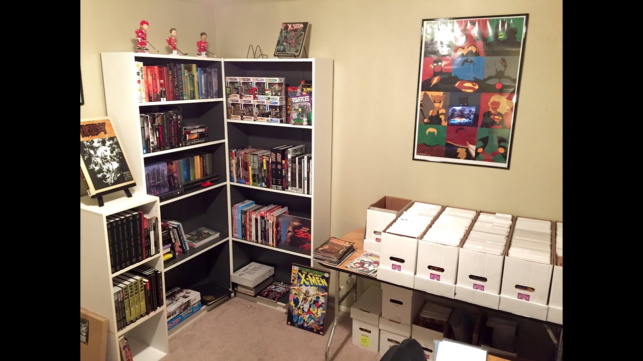 COMIC BOOK ROOM TOUR | 2015 Update