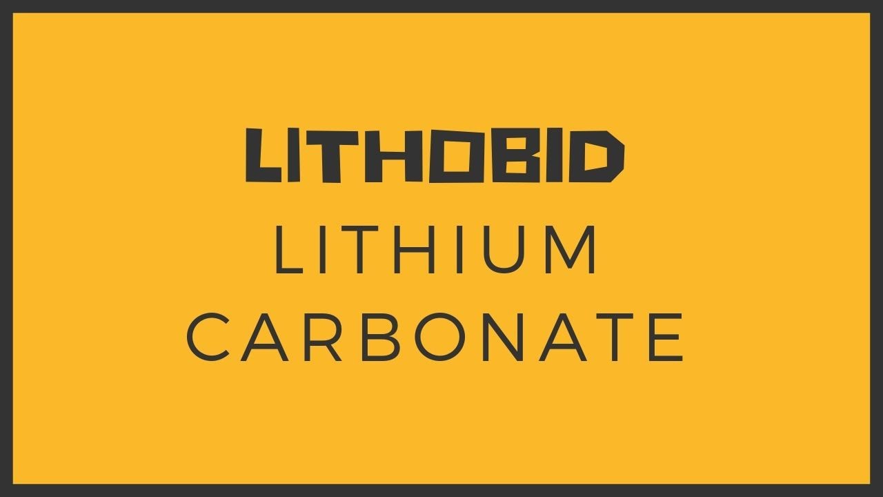 Lithium Carbonate : Meds Made Easy (MME)