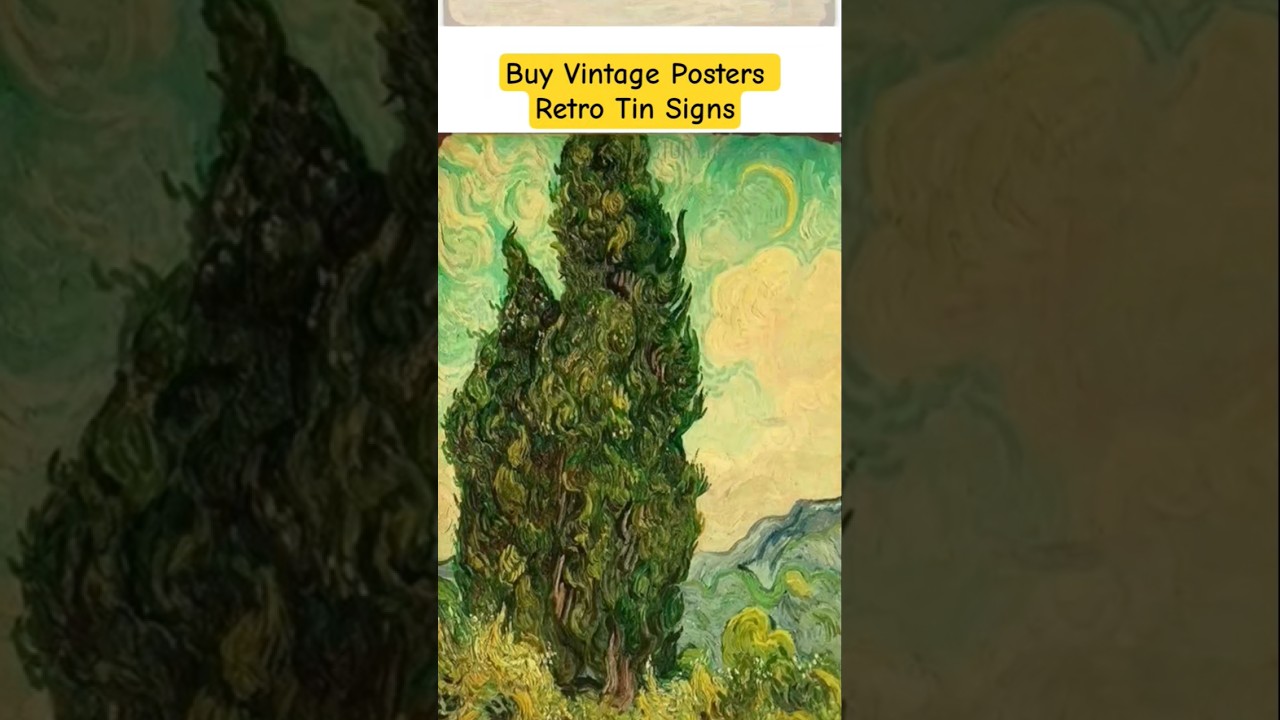 Factorytinsigns.com | Buy Vintage Posters Retro Tin Signs #art #posters #viral #shorts #shortsvideo