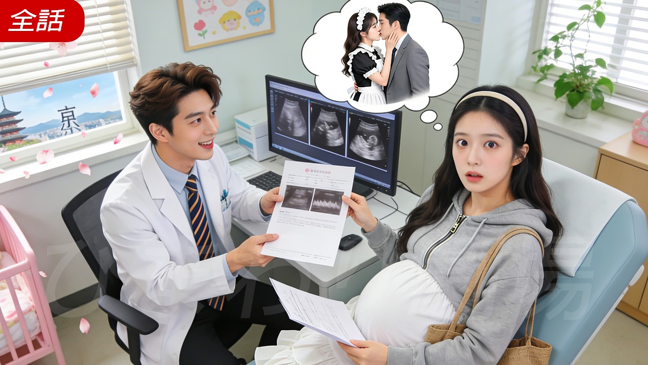 貧乏少女が腹痛で病院へ――担当医はあの夜の冷酷CEO！？しかも彼の子を妊娠していた！その日から極甘溺愛が始まる#drama #恋愛