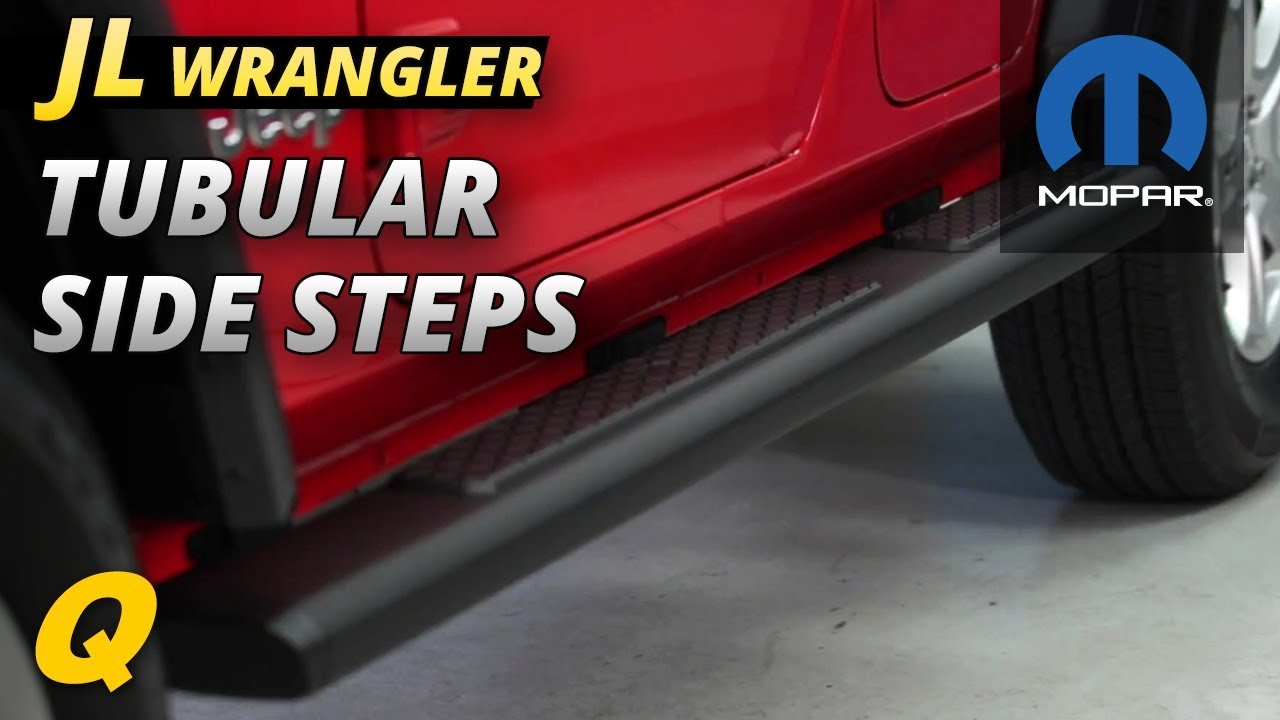 Mopar Tubular Side Steps Review for Jeep Wrangler JL