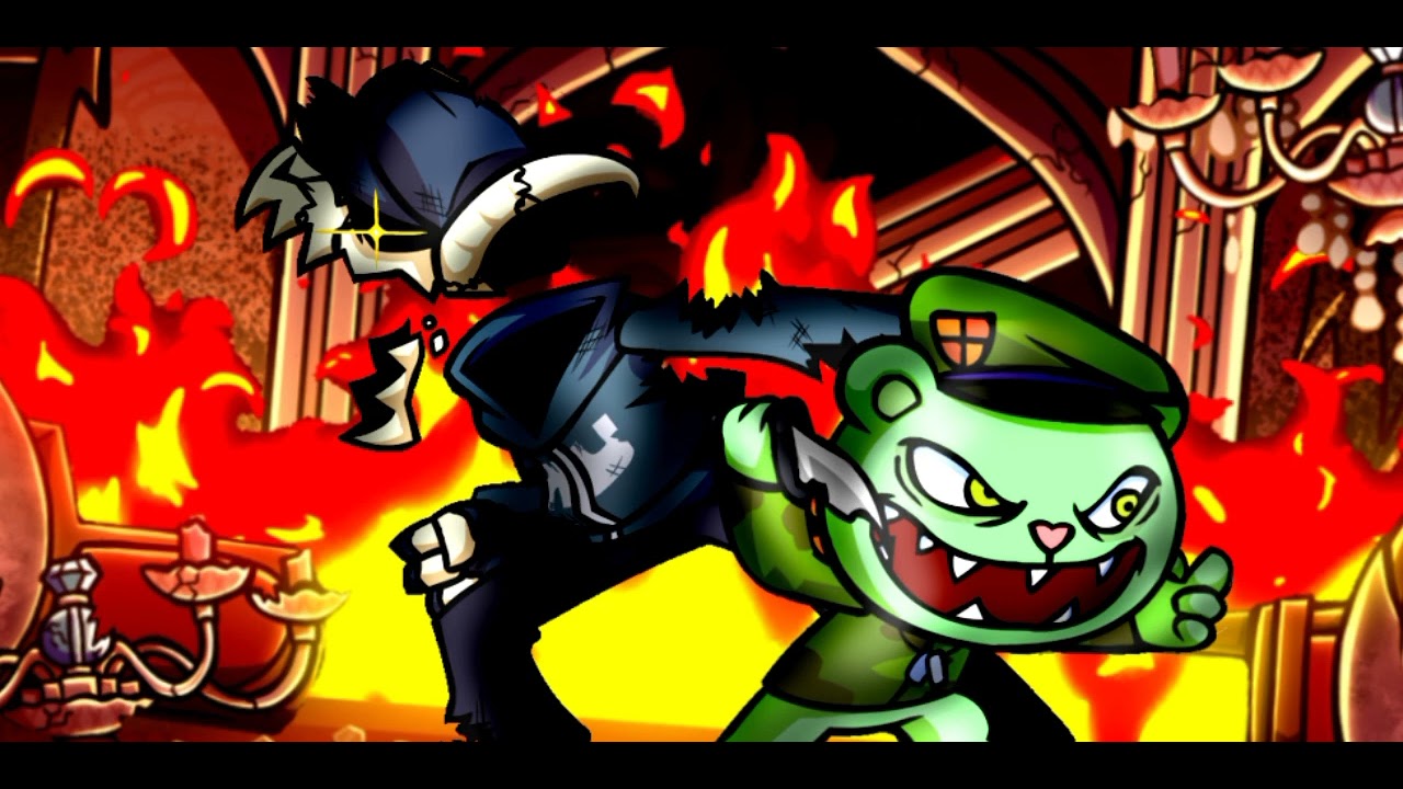[the blaster] fnf mashup tabi vs flippy | genocide x assault
