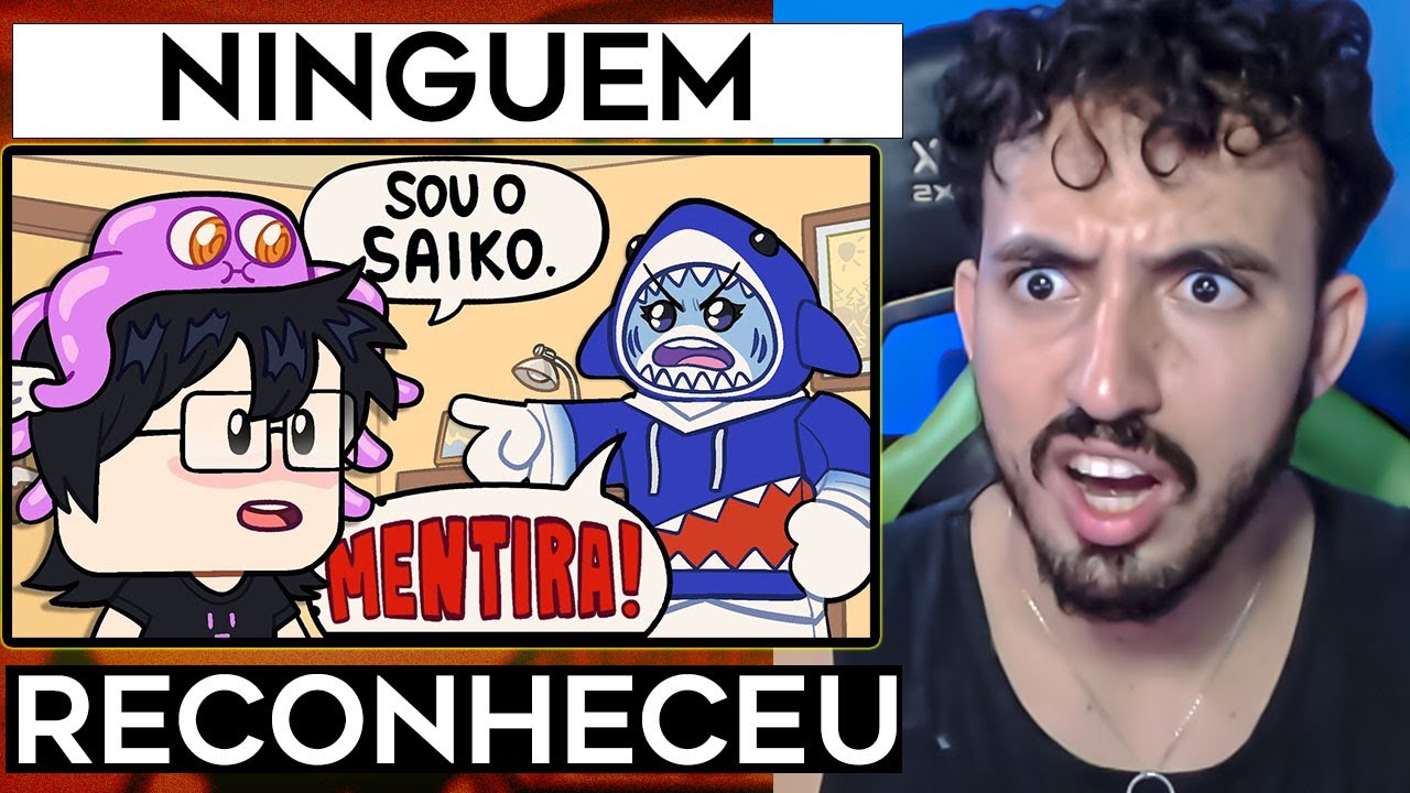 ativar o microfone no roblox foi um erro - SAIKO | Leozin React