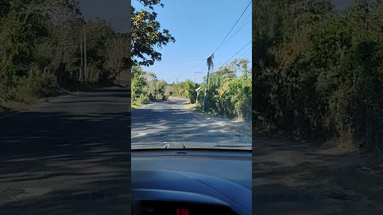 Recorriendo la carretera de san José guayabal