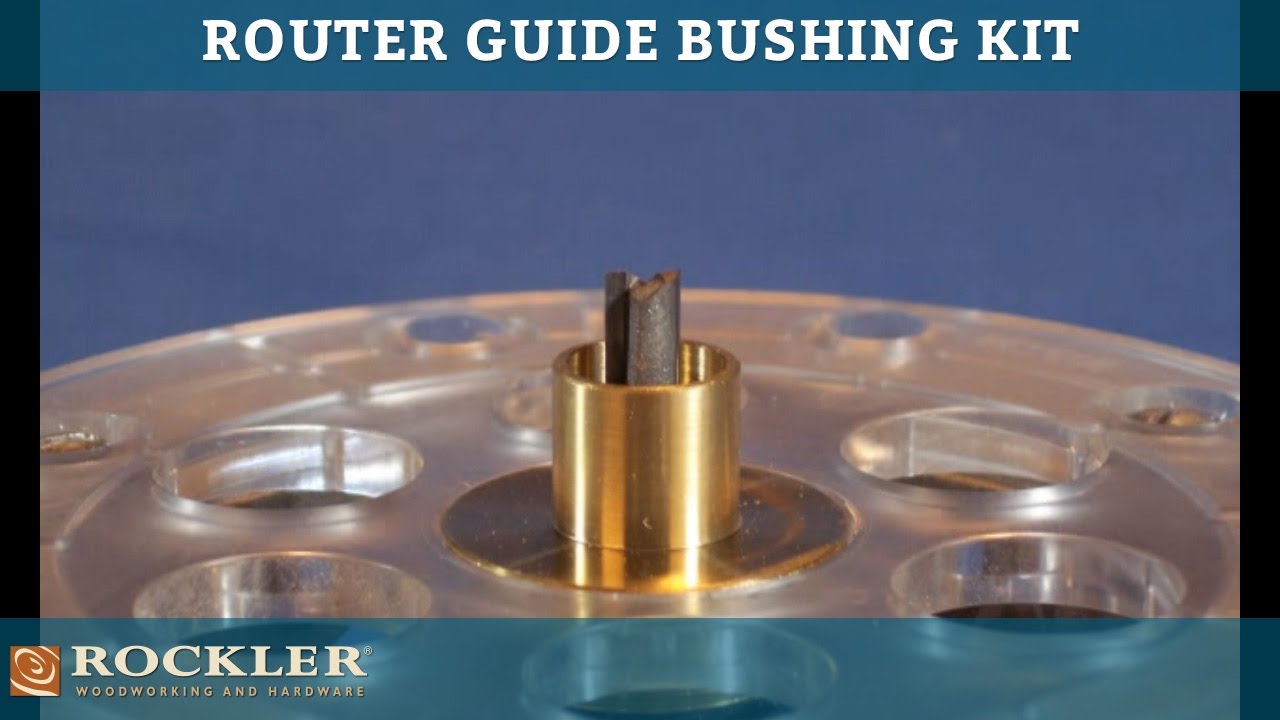 Rockler Router Guide Bushing Kit
