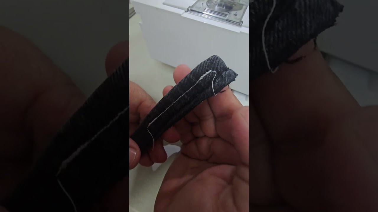 Maquina Brother tension de hilo y cose mezclilla