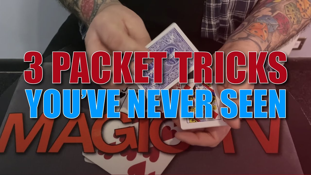 3 More Packet Tricks You Won't Have Seen Before | Magic Stuff With Craig Petty