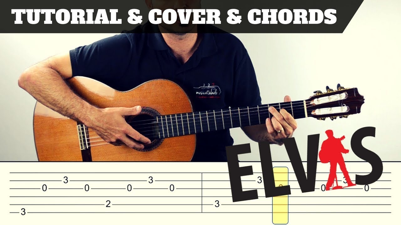 Suspicious Minds | Elvis Presley | TUTORIAL + PDF GRATIS + COVER |