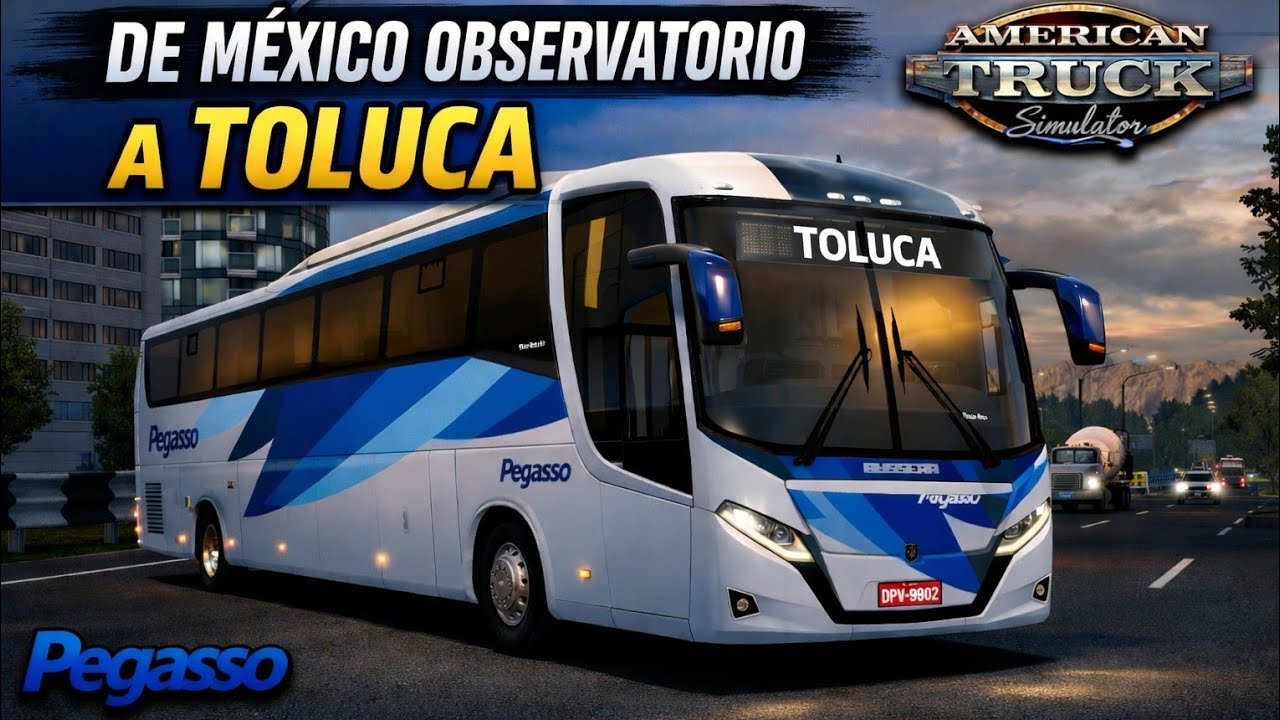 ATS/ Busscar 360 pegaso Mexico Observatorio a Toluca