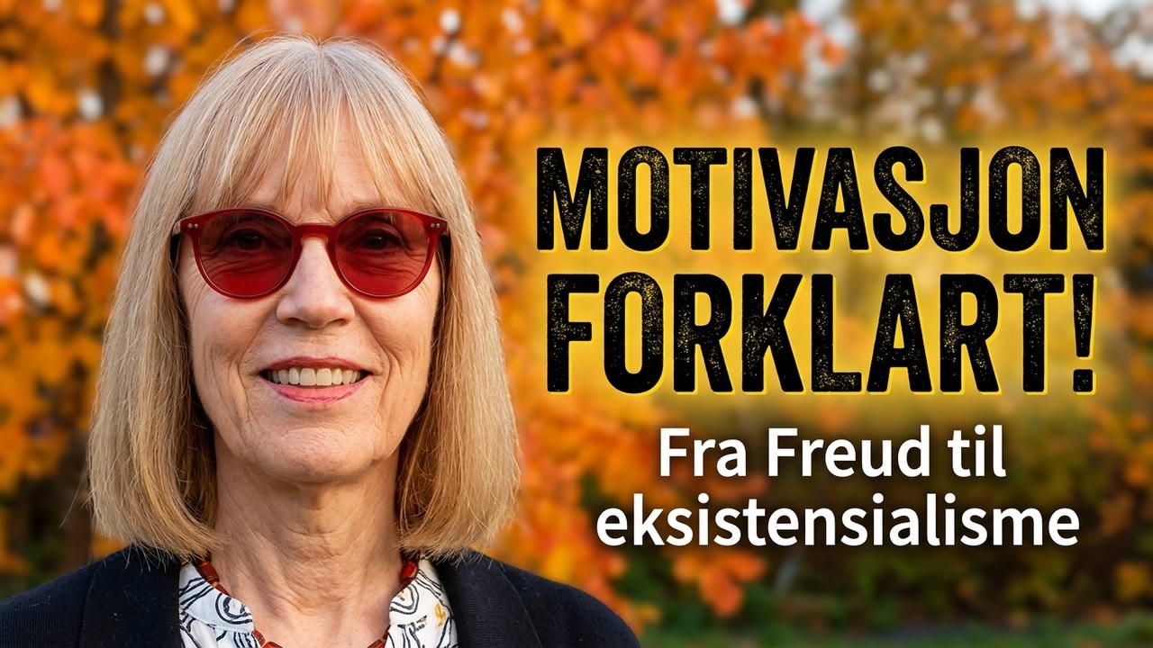 Motivasjon forklart | Fra Freud til eksistensialisme