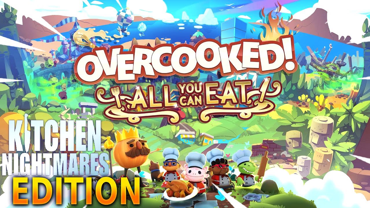 Kitchen NIGHTMARES - Overcooked (Feat. Jessyquil, LizardSeagull, and Meeeows)