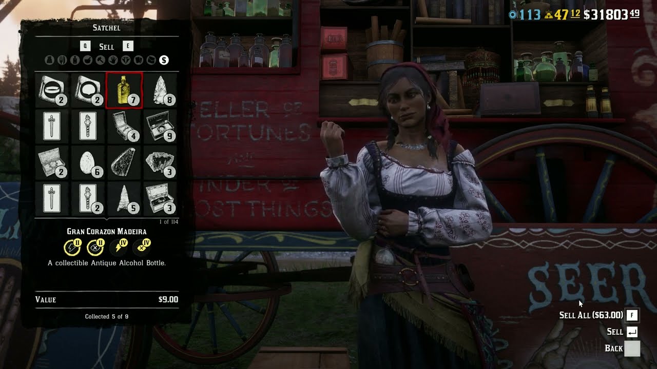 Red Dead Online Selling All Collectibles at 3X RDO$ & XP.
