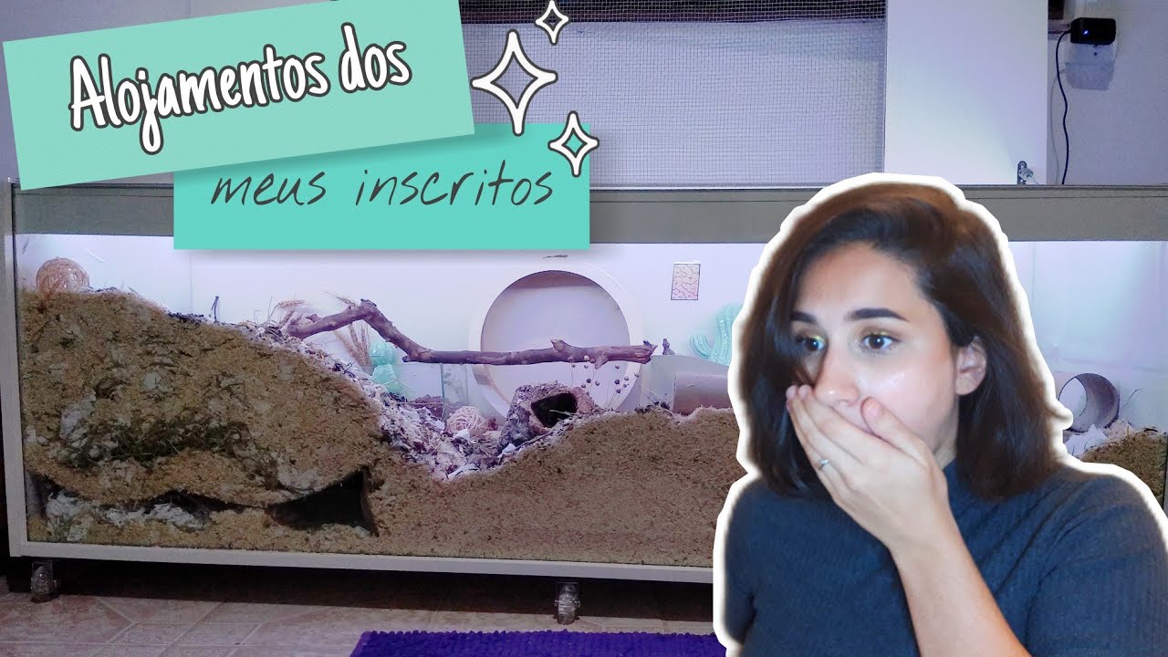 Reagindo: ALOJAMENTOS DOS MEUS INCRITOS!