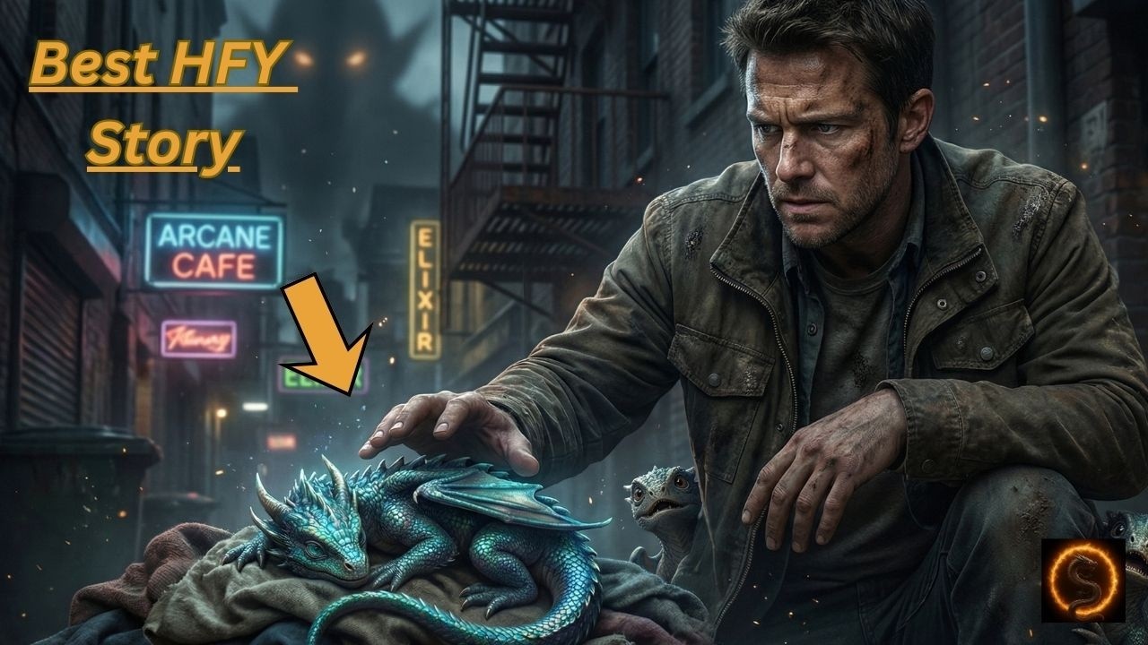Human Courage Saves Baby Dragons—Their Mother’s Secret Power Shocks the City HFY stories | Sci-fi