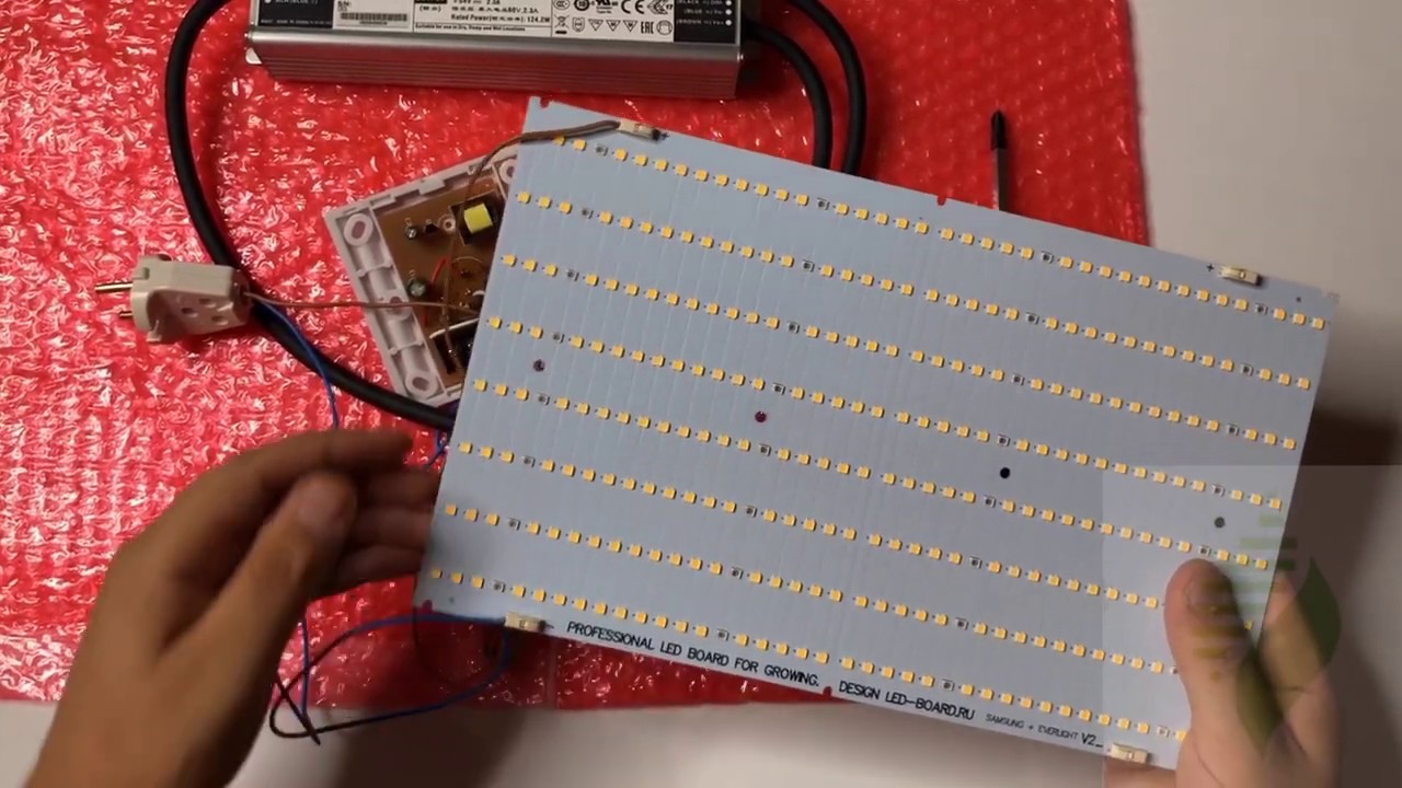 Инструкция по сборке led светильника Quantum Board 