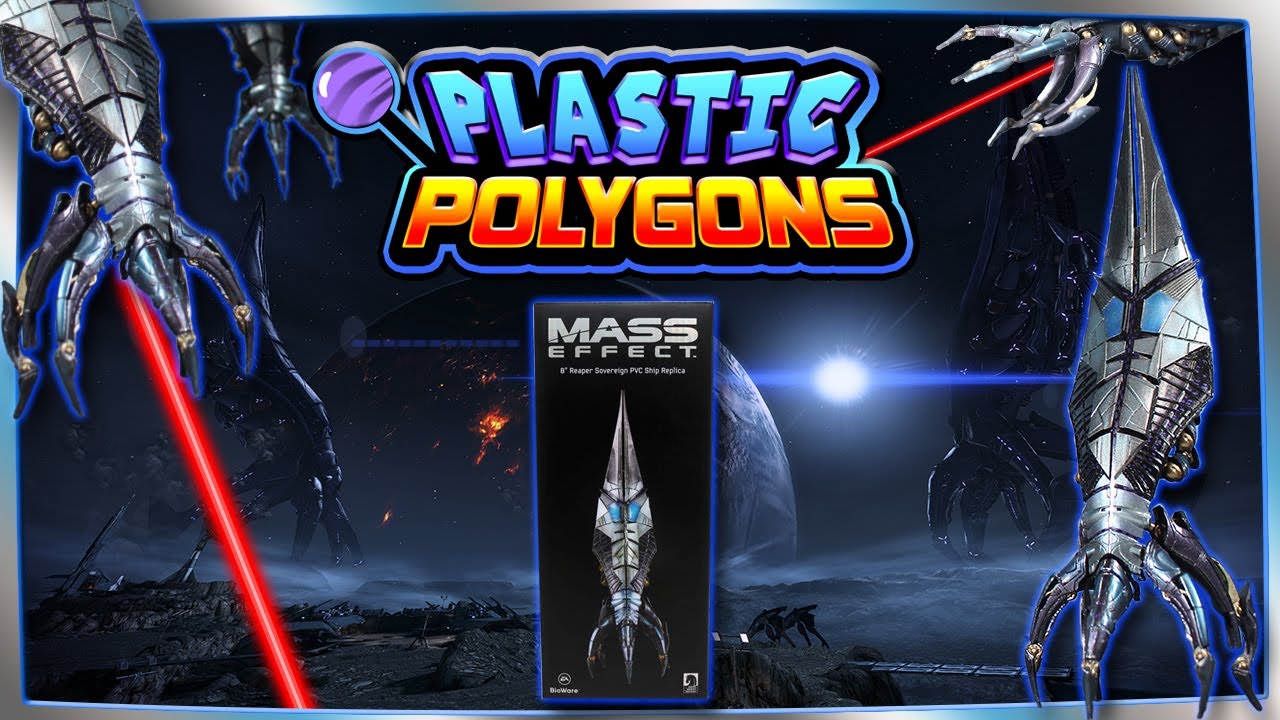Mass Effect Reaper Sovereign Ship Replica REVIEW | Plastic Polygons