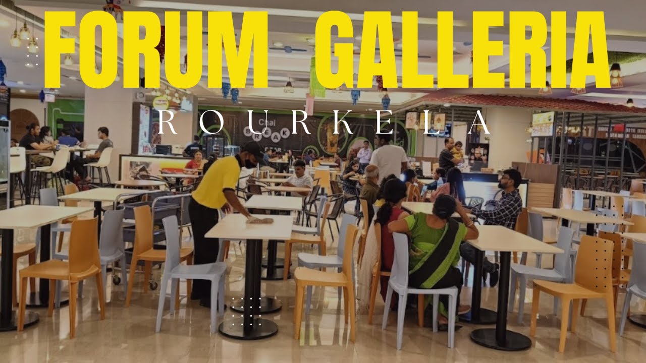 Rourkela: [4K] Forum Galleria Mall | PVR | iTech | Great Collection of Fashionable Brands