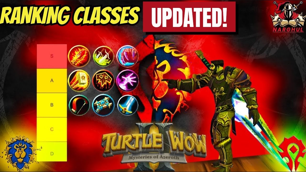 Лучшие и худшие классы в Turtle WoW (рейтинг) ОБНОВЛЕНО!