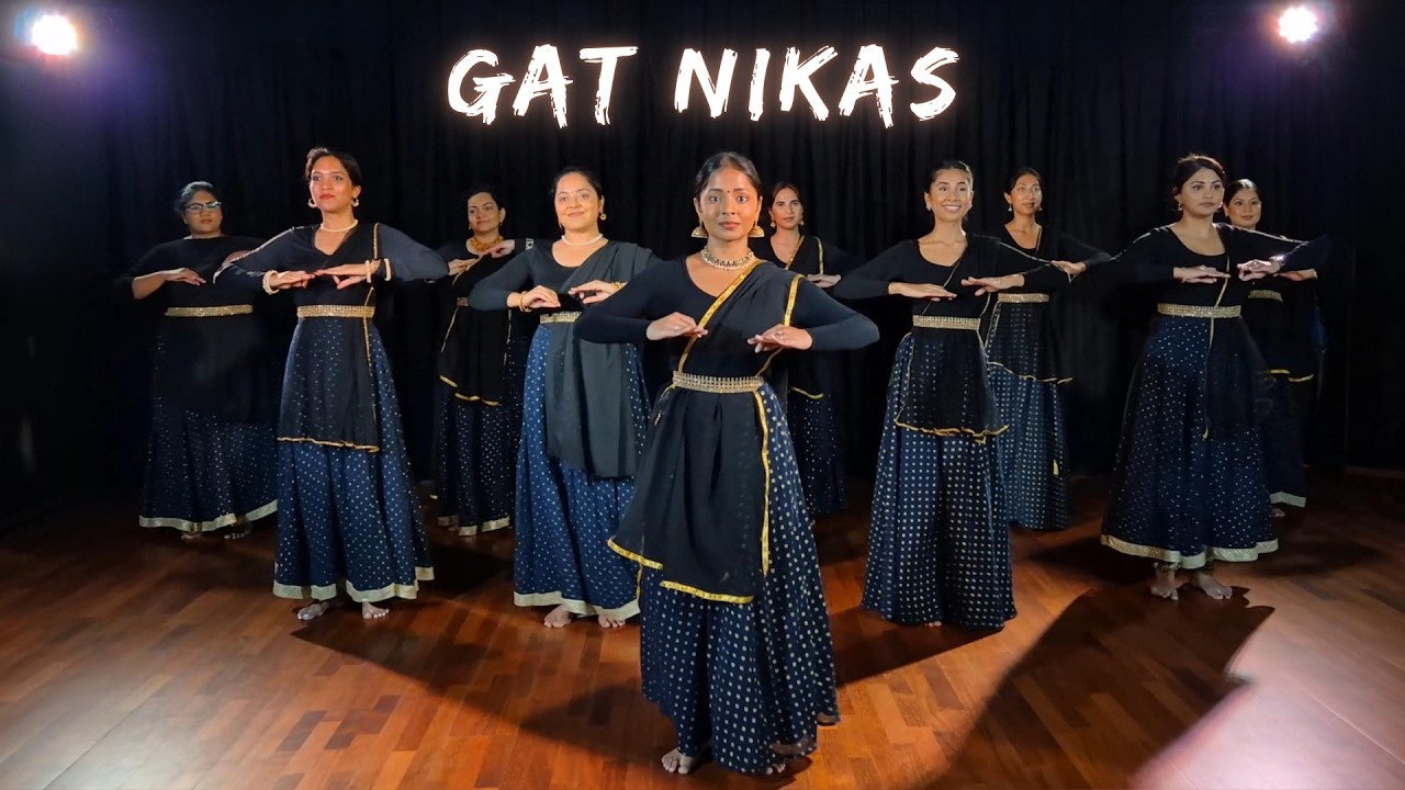 GAT NIKAS | KATHAK | INDIAN CLASSICAL DANCE | IDA GHATGE | STUDIO J