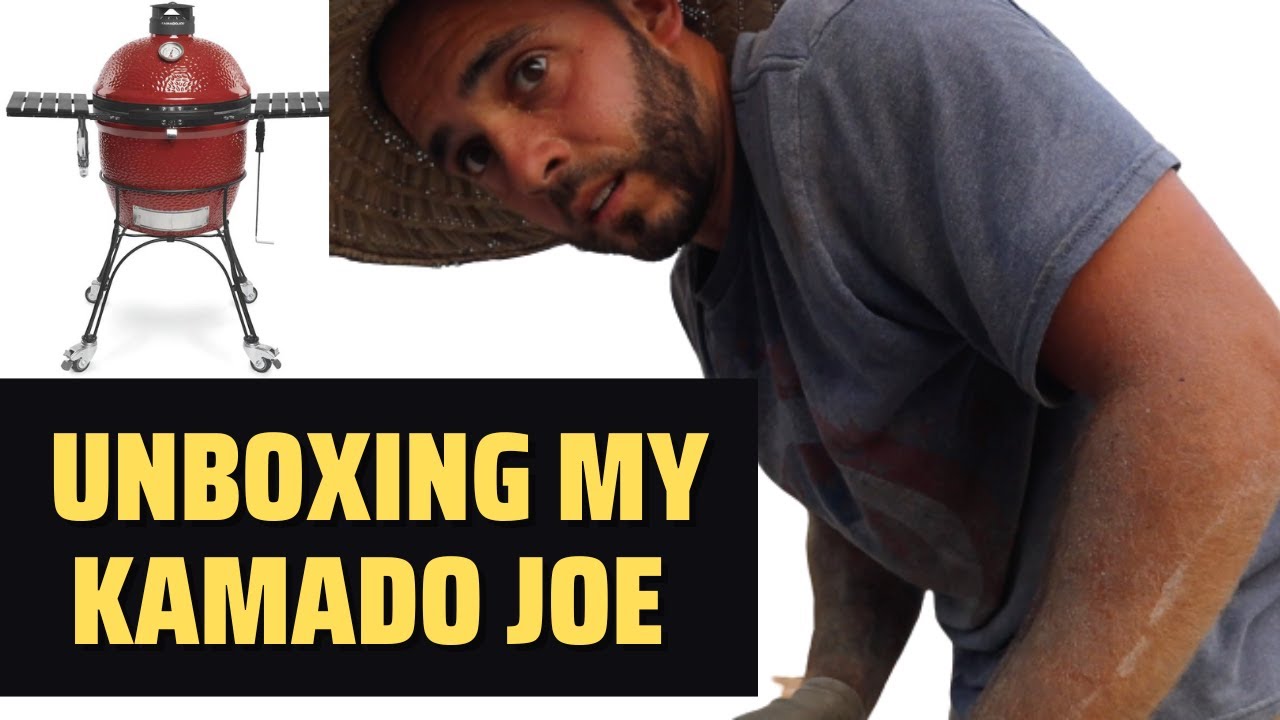 Unboxing My Kamado Joe 18 inch Classic